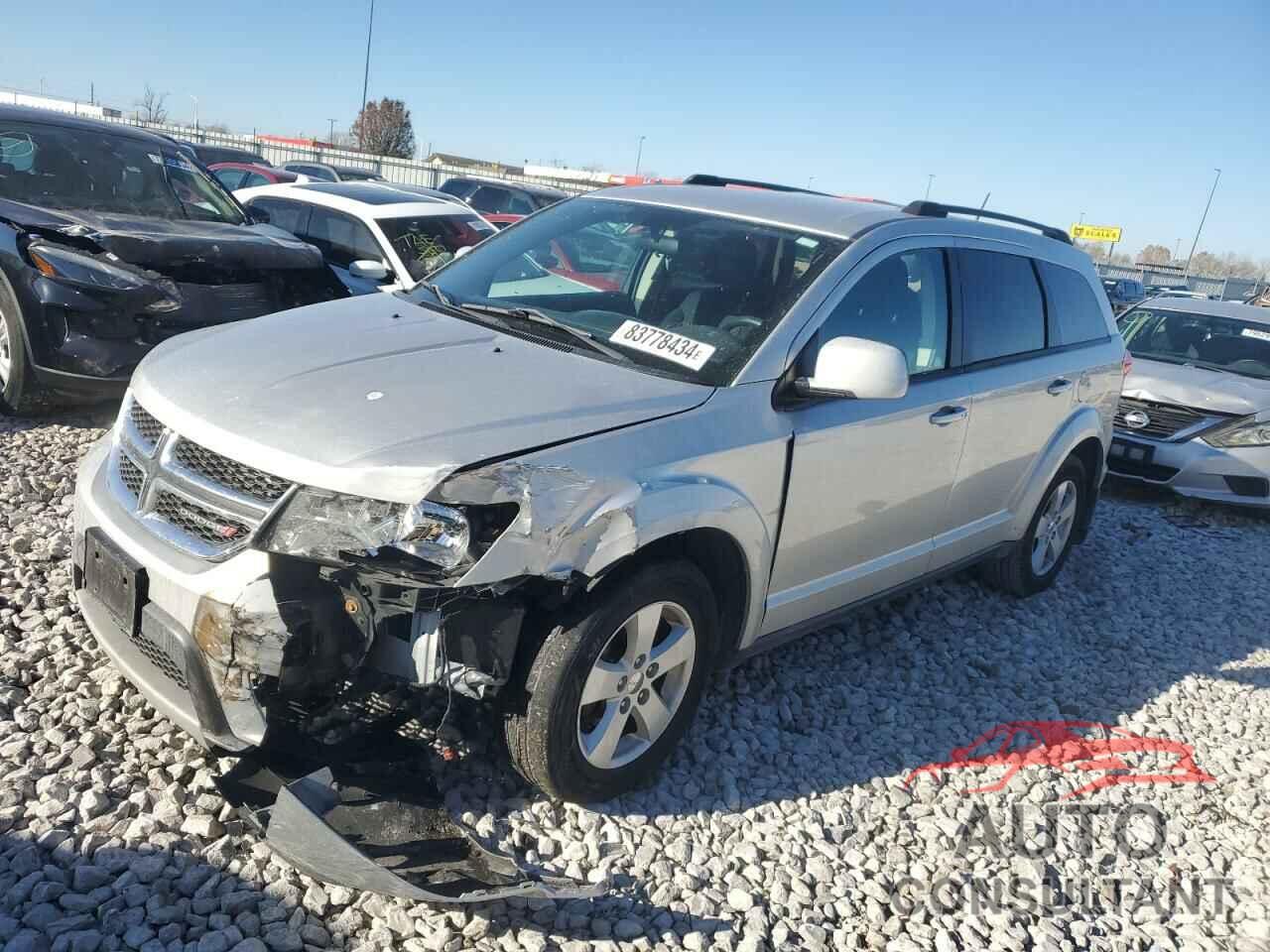 DODGE JOURNEY 2012 - 3C4PDCBG5CT271075