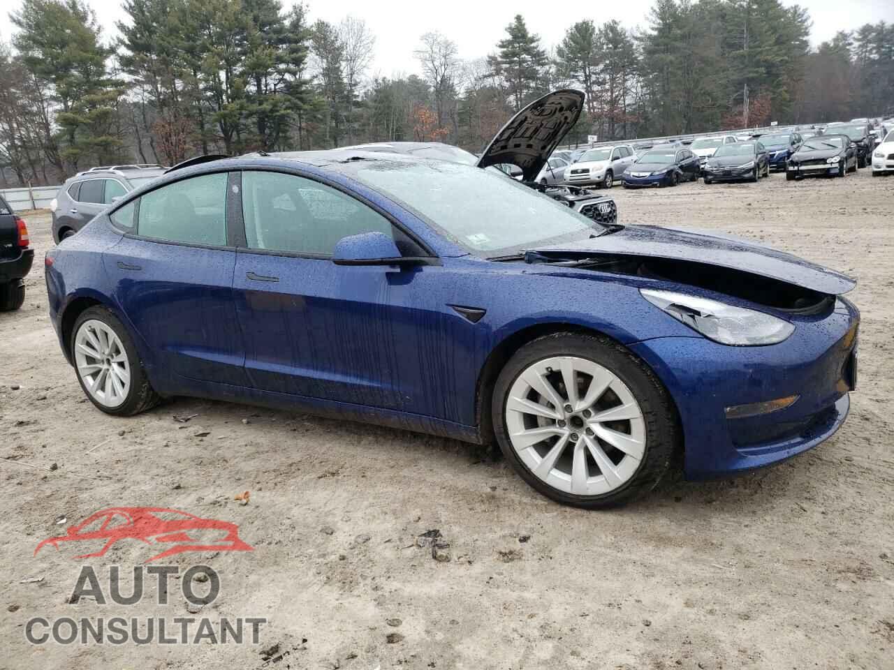 TESLA MODEL 3 2022 - 5YJ3E1EB4NF105955