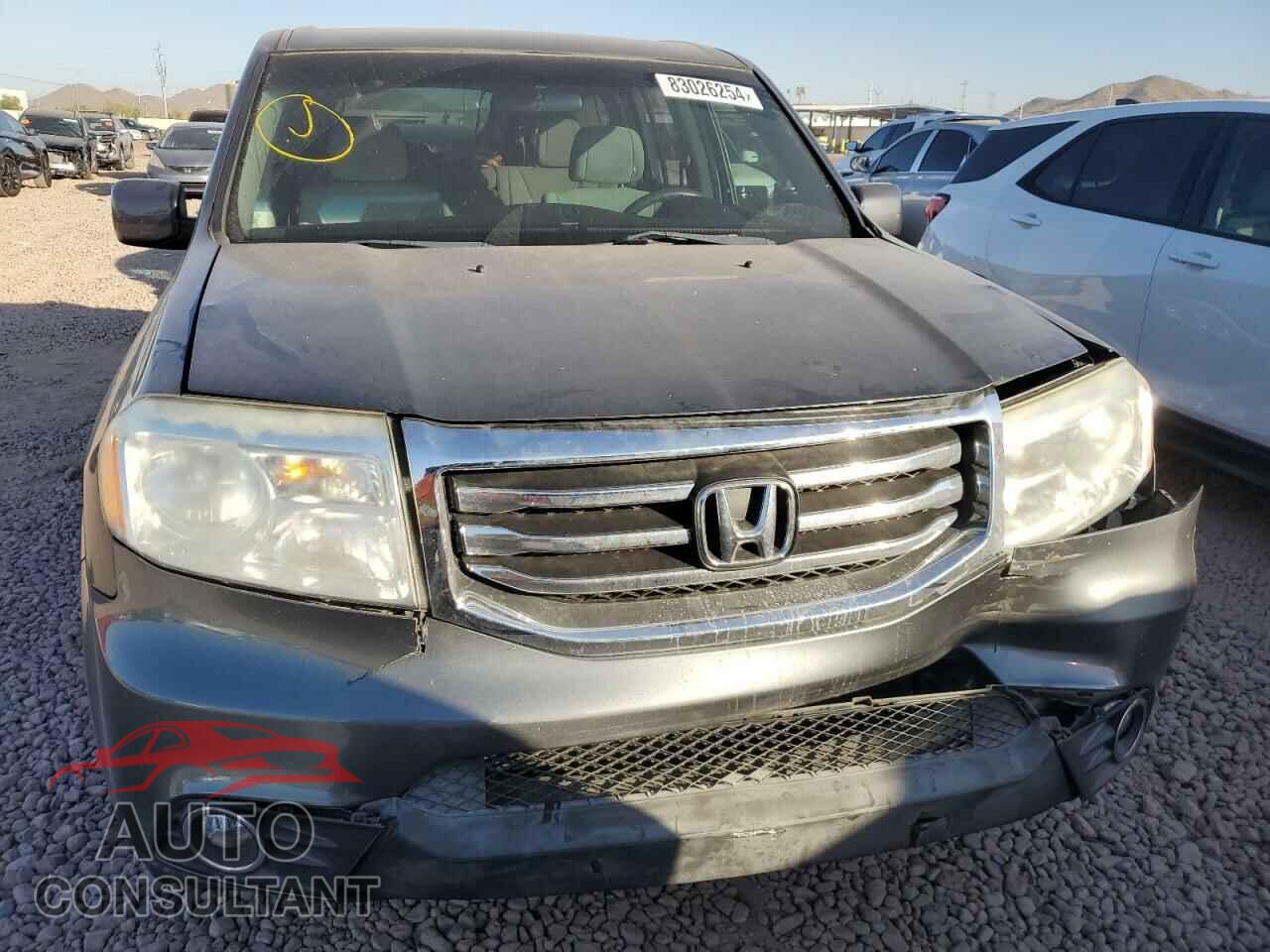 HONDA PILOT 2012 - 5FNYF3H4XCB020031