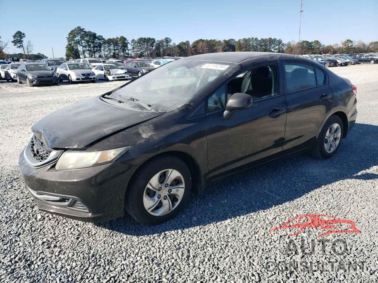 HONDA CIVIC 2013 - 2HGFB2F56DH546999