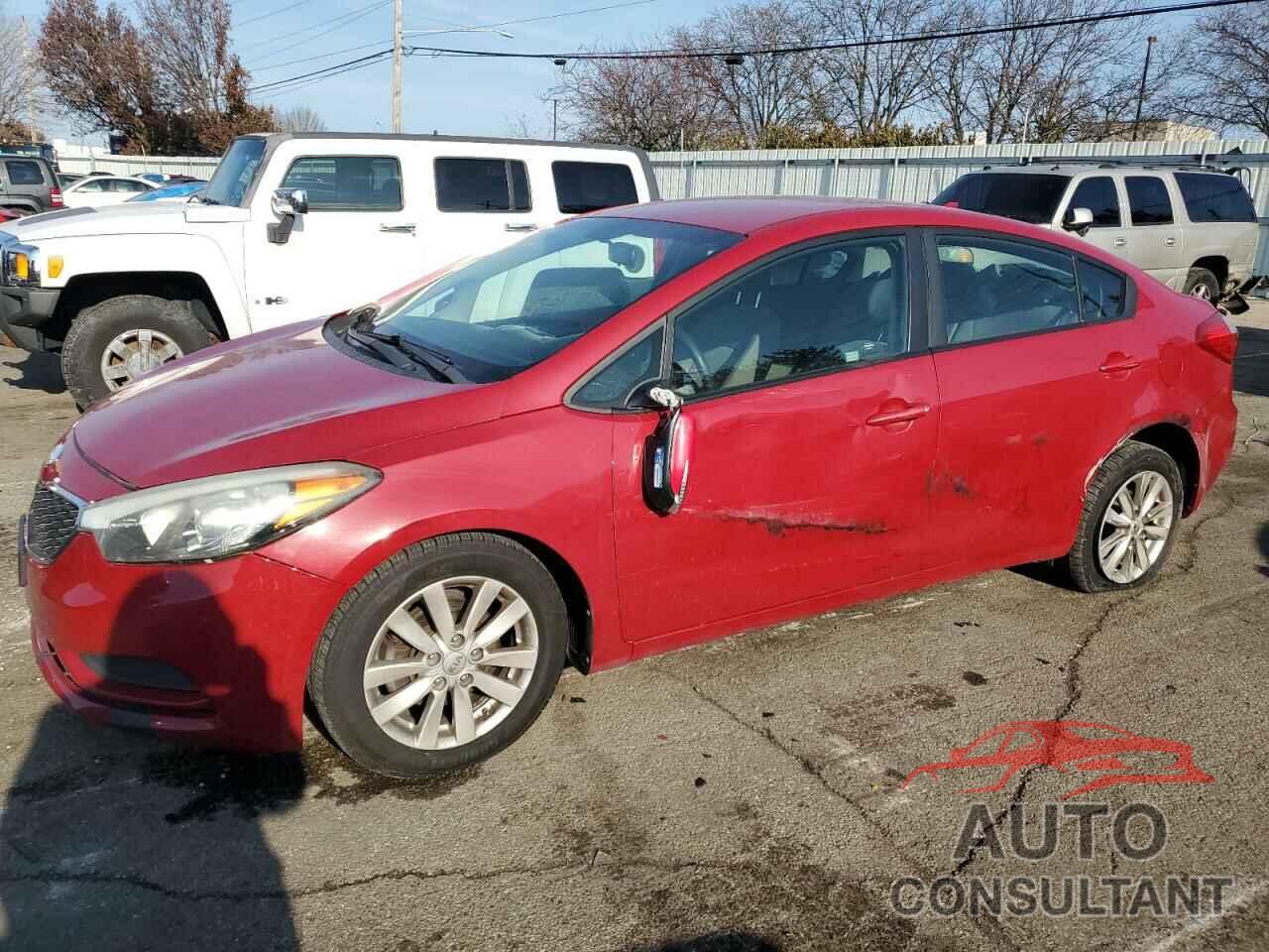 KIA FORTE 2014 - KNAFX4A62E5160291