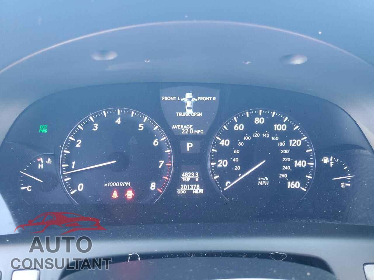LEXUS LS460 2011 - JTHBL5EF2B5104097