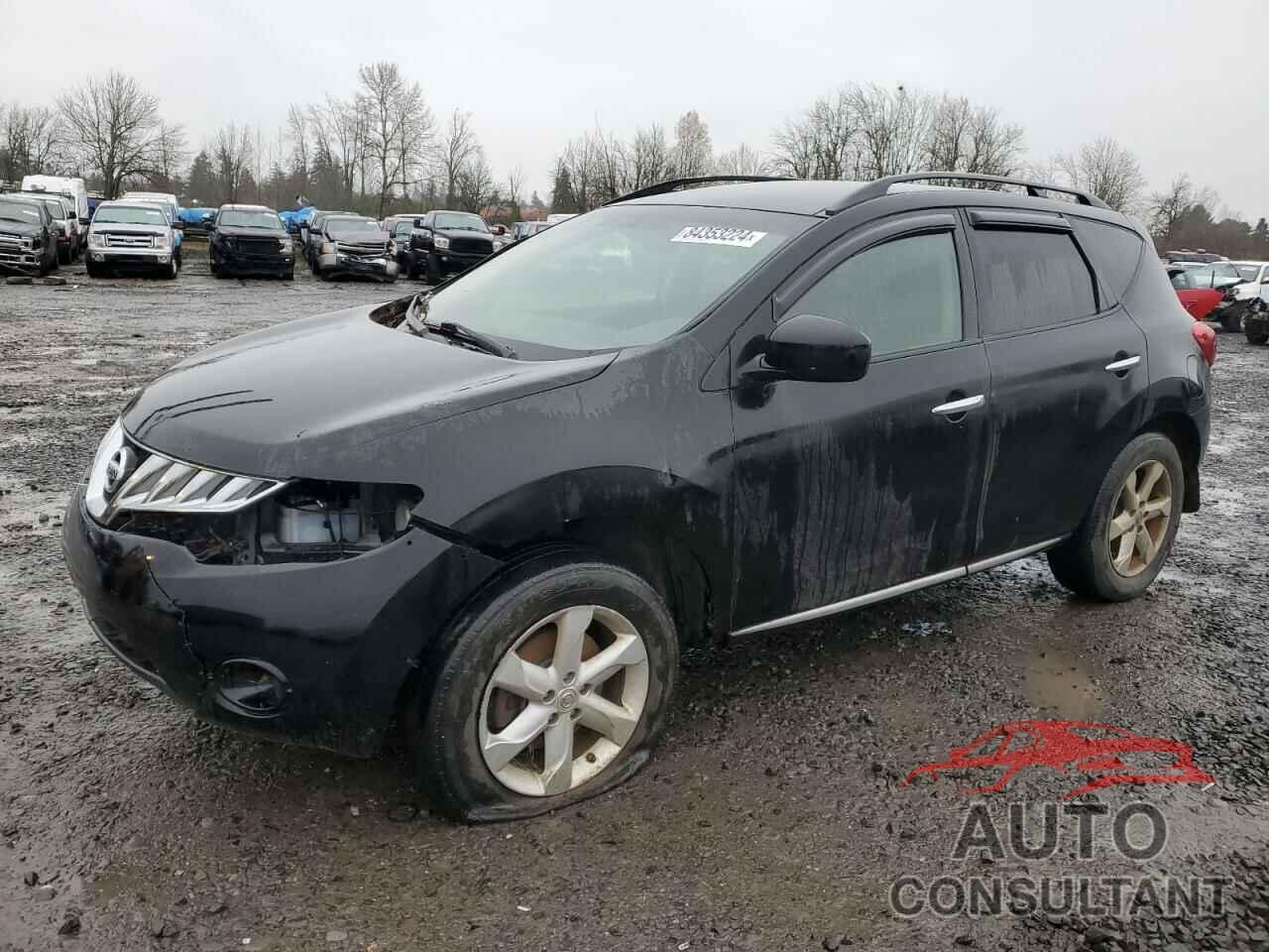 NISSAN MURANO 2009 - JN8AZ18W39W150448