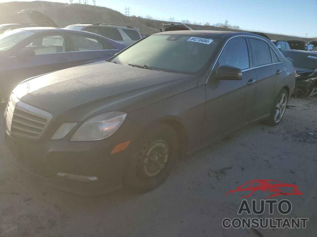 MERCEDES-BENZ E-CLASS 2013 - WDDHF8JB4DA666557