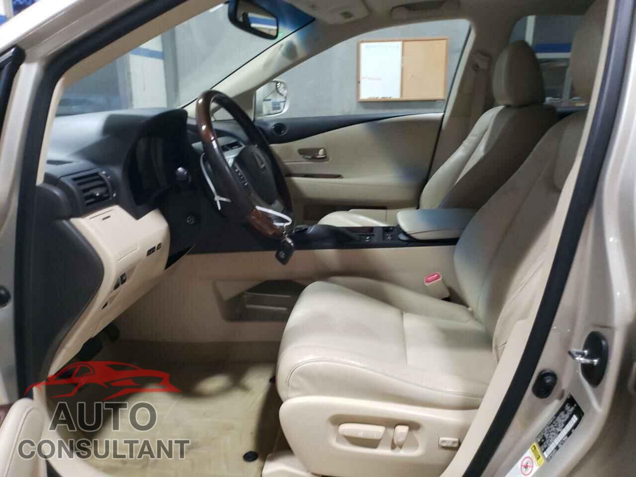 LEXUS RX450 2013 - JTJBC1BA9D2052293