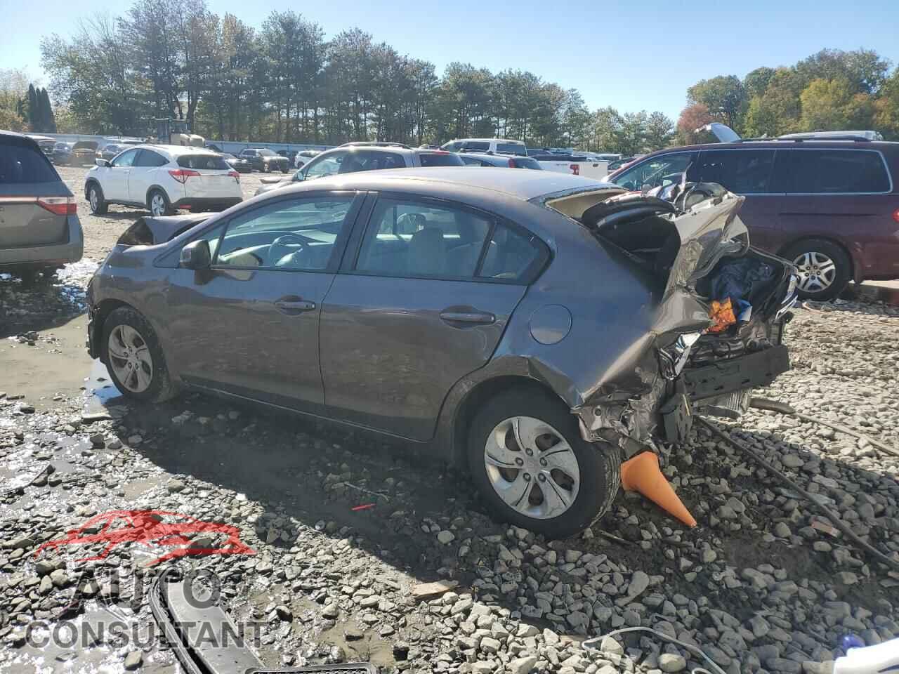 HONDA CIVIC 2013 - 19XFB2F56DE098936