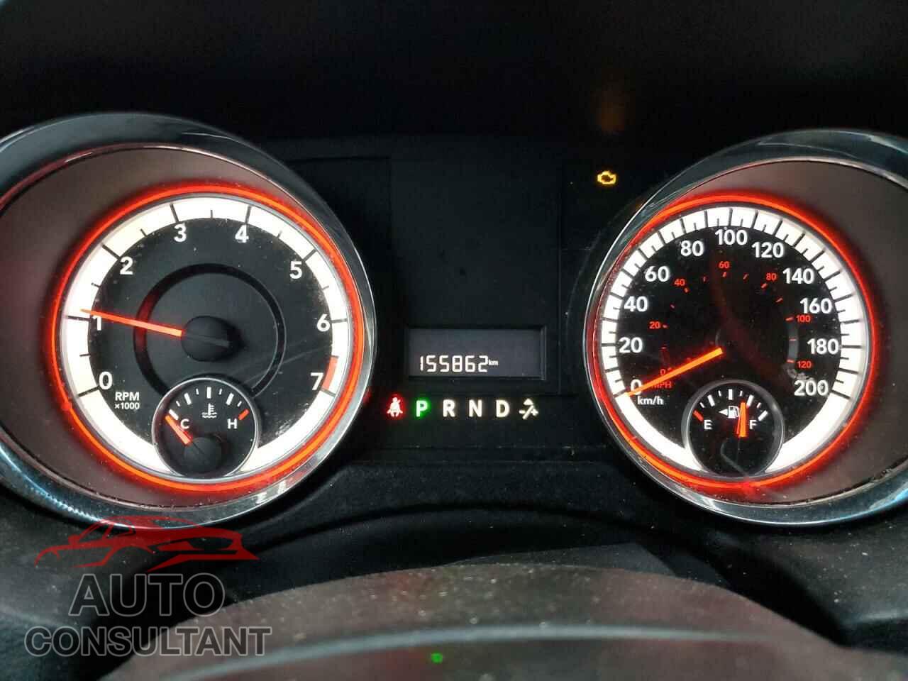 DODGE CARAVAN 2012 - 2C4RDGBG6CR184689