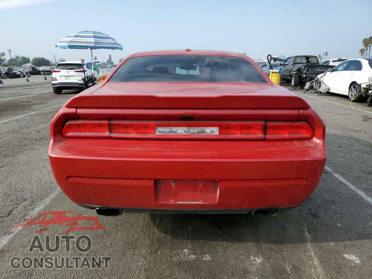 DODGE CHALLENGER 2012 - 2C3CDYAG3CH292341