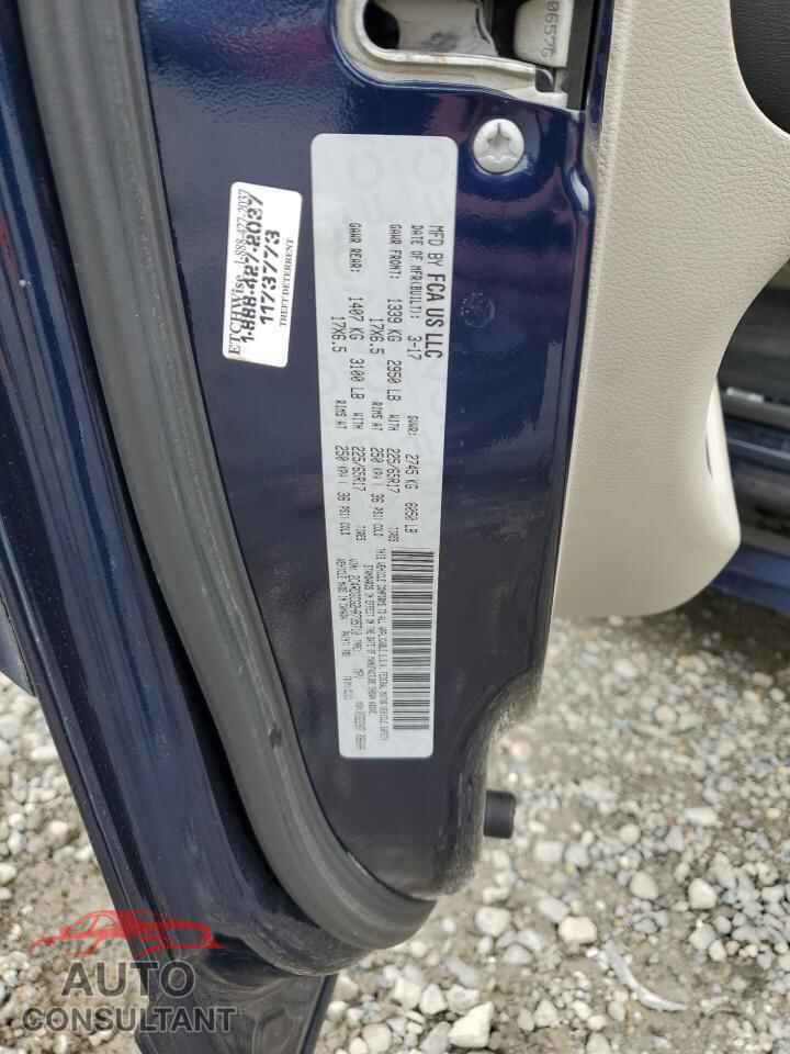 DODGE CARAVAN 2017 - 2C4RDGCG2HR735710
