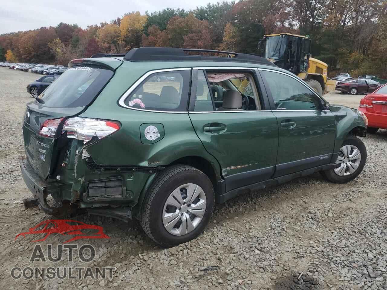 SUBARU OUTBACK 2013 - 4S4BRBAC1D3279087