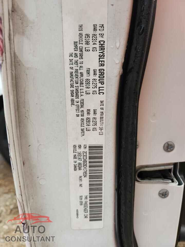 DODGE CHARGER 2014 - 2C3CDXBG9EH170594