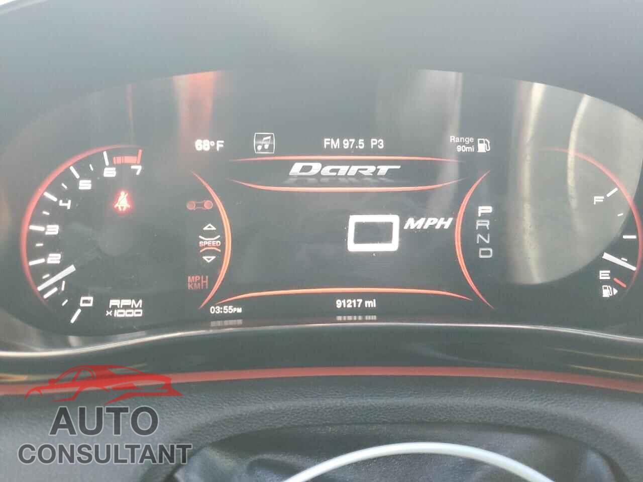 DODGE DART 2015 - 1C3CDFEB2FD307352