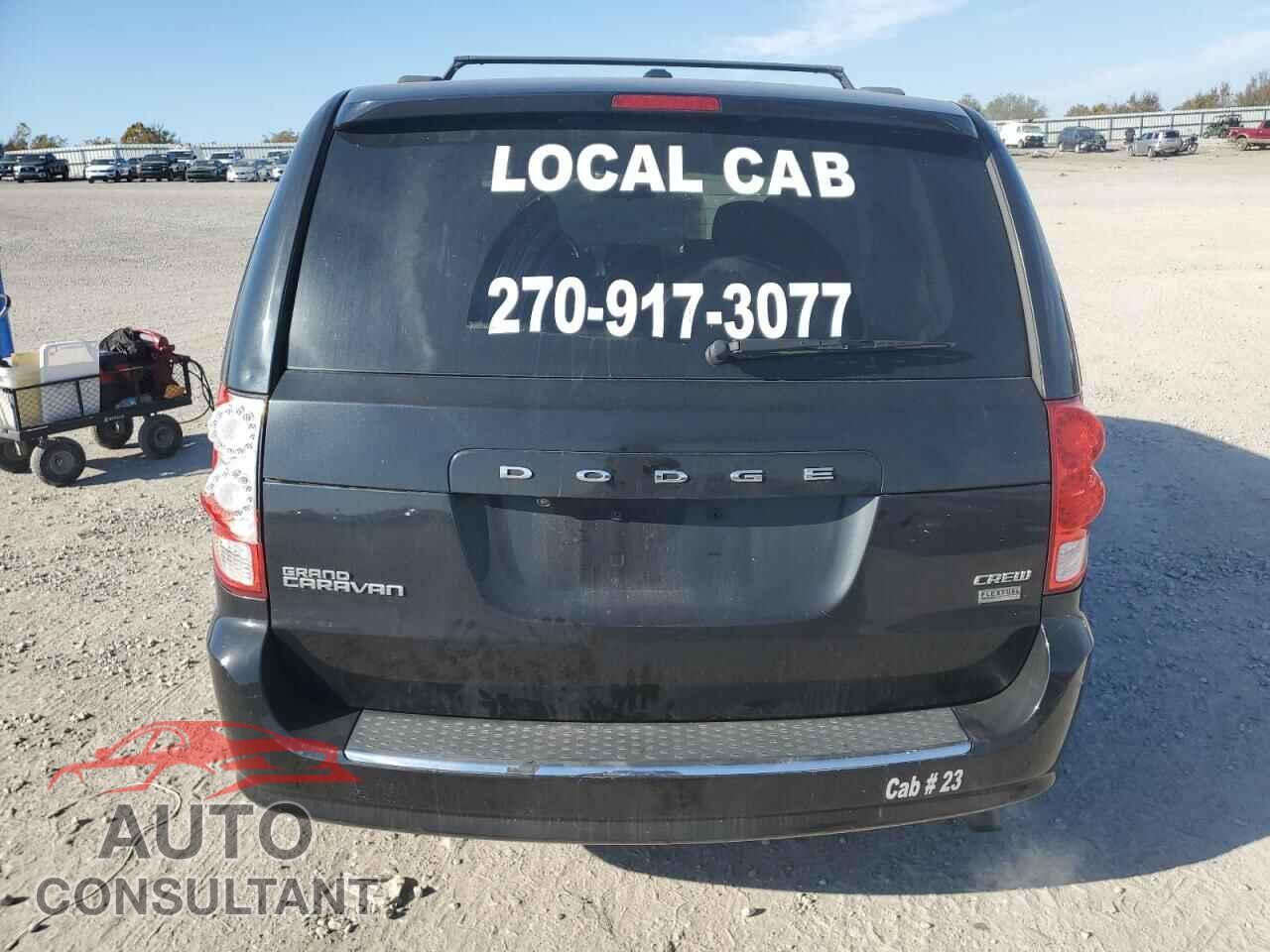 DODGE CARAVAN 2012 - 2C4RDGDG9CR404226