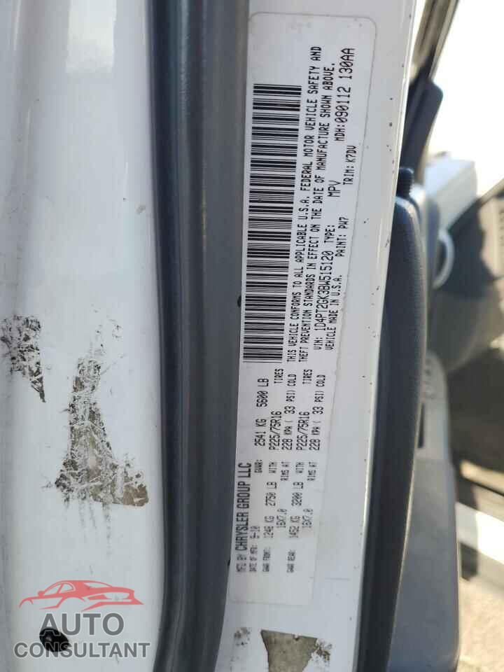 DODGE NITRO 2011 - 1D4PT2GK3BW515120