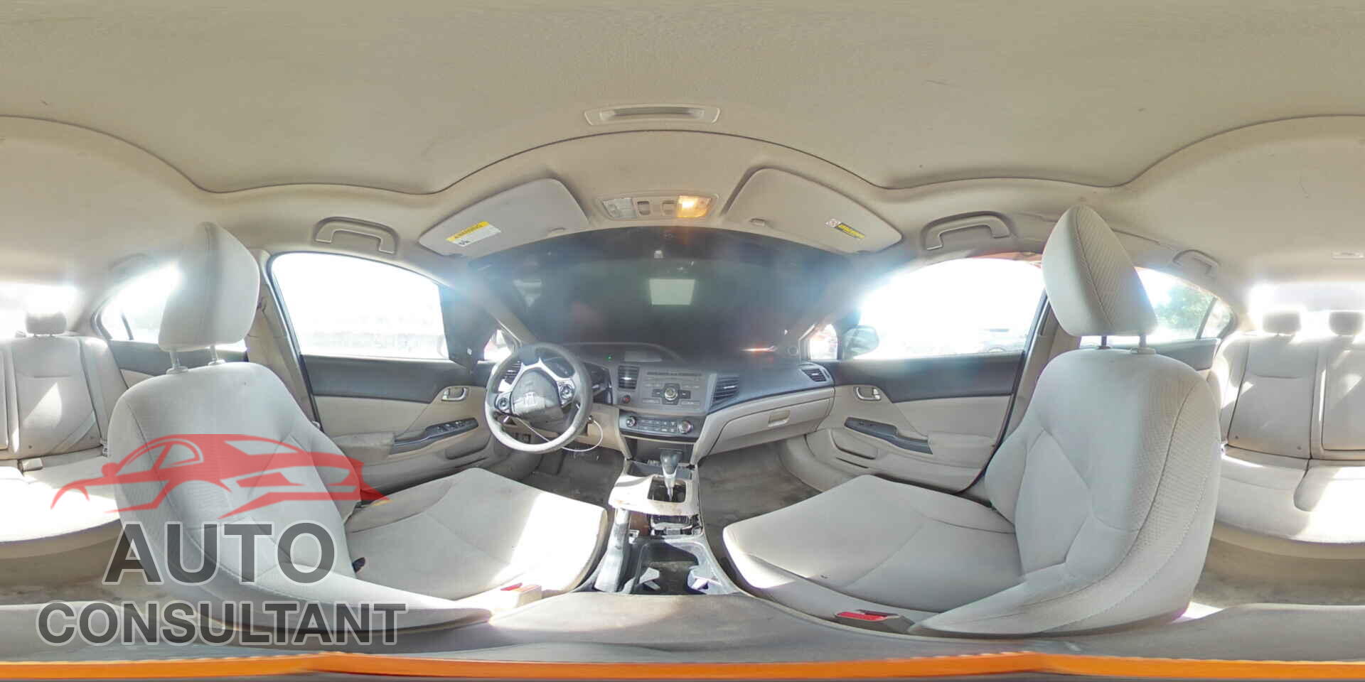 HONDA CIVIC 2012 - 2HGFB2F83CH608061