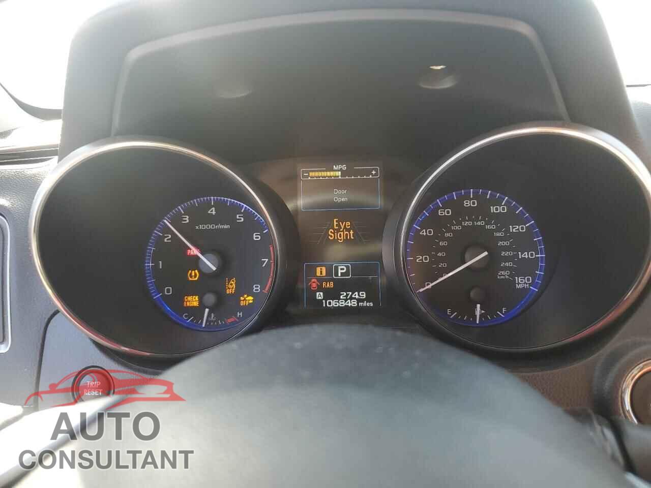 SUBARU OUTBACK 2018 - 4S4BSETC5J3317743