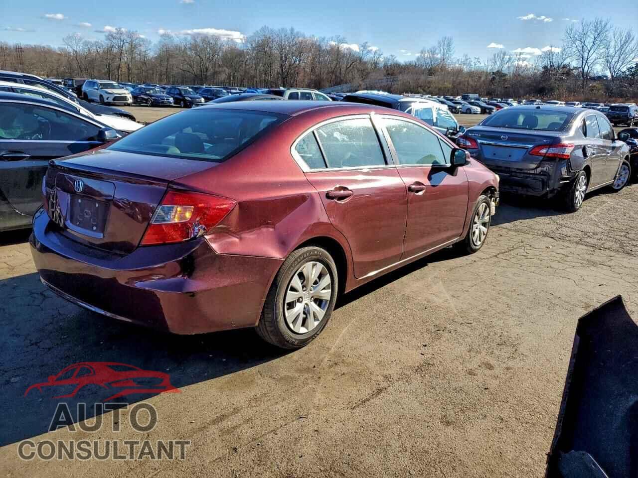 HONDA CIVIC 2012 - 2HGFB2E52CH514986