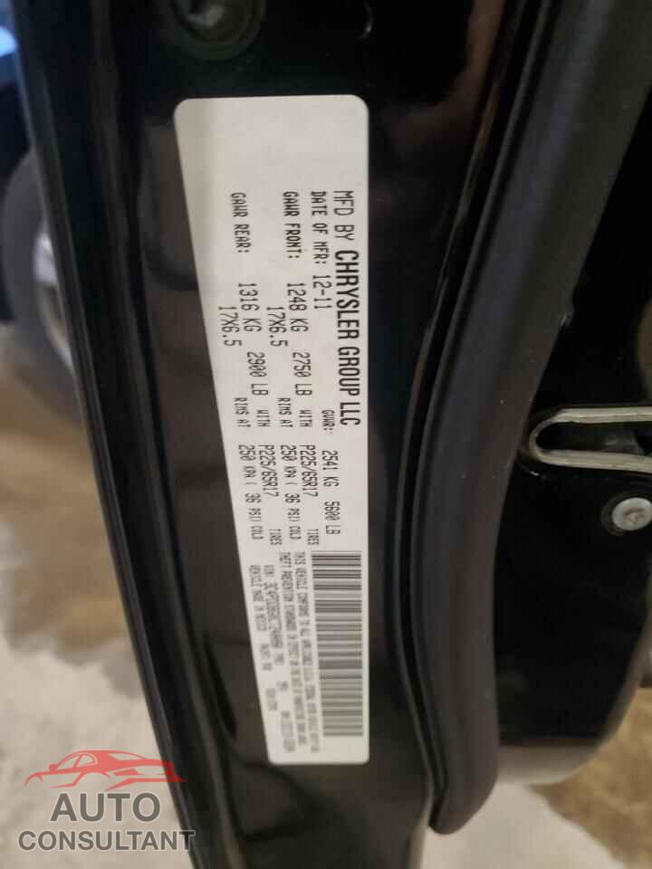 DODGE JOURNEY 2012 - 3C4PDDBG0CT240080