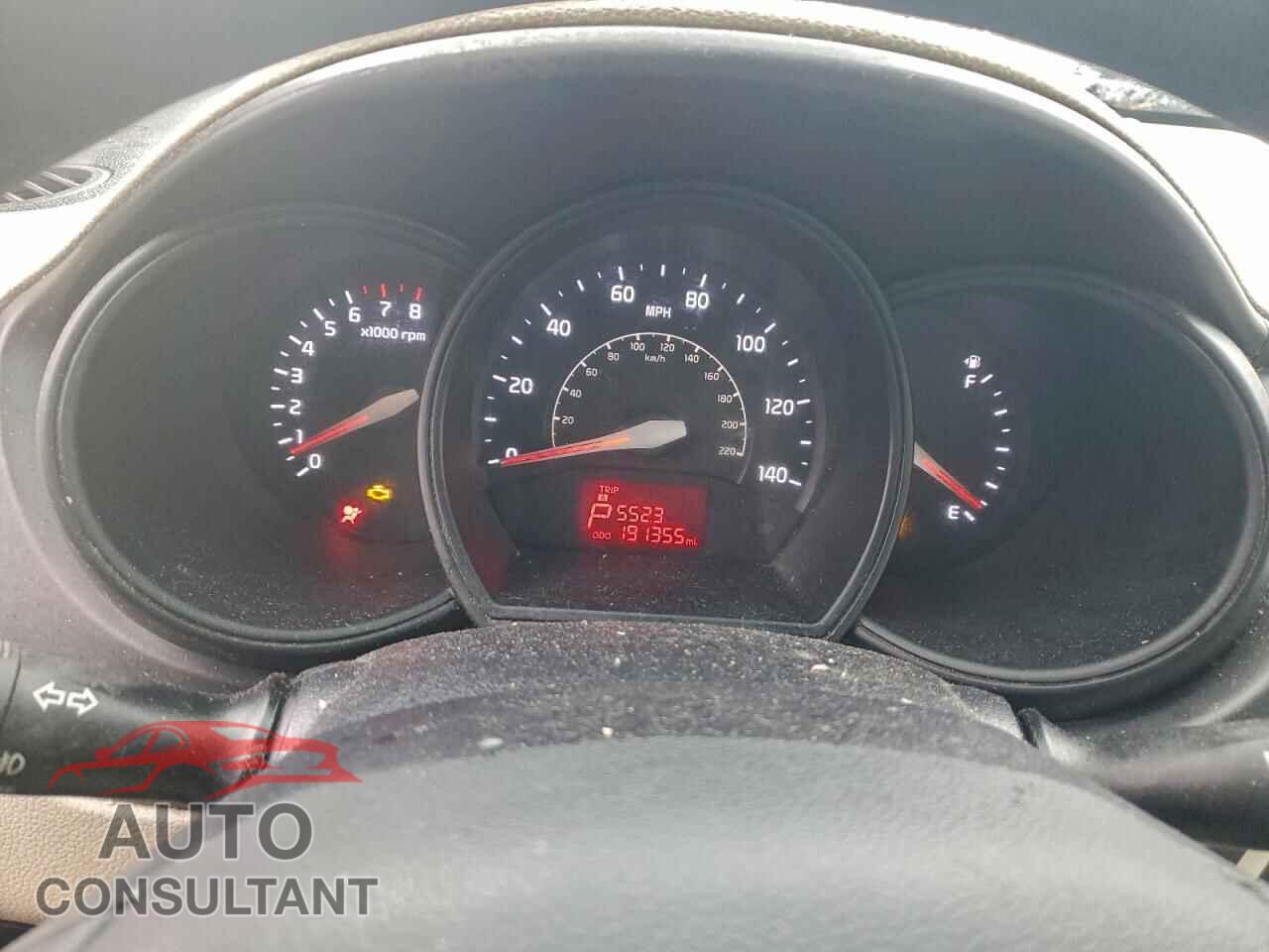 KIA RIO 2013 - KNADN4A34D6234001
