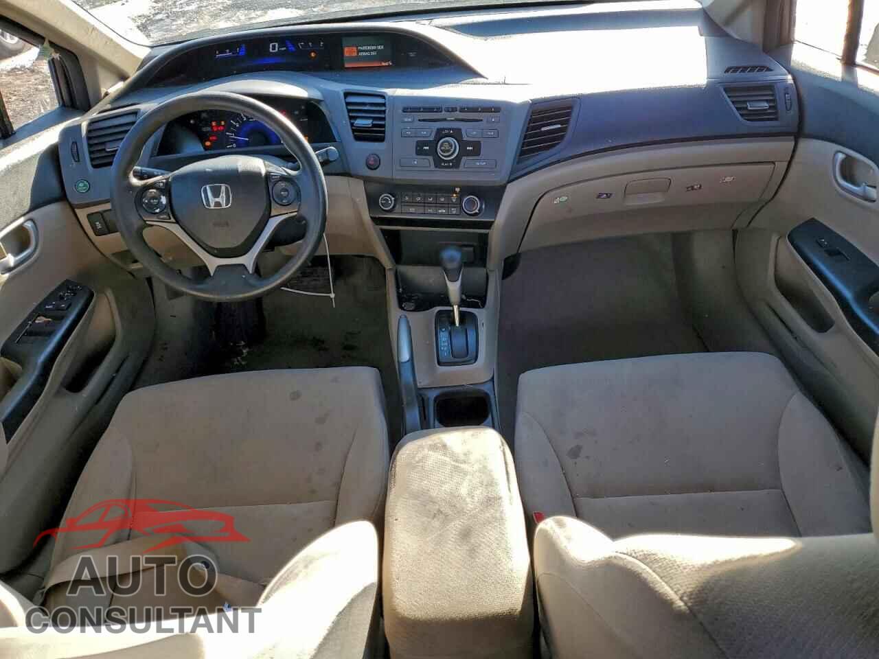 HONDA CIVIC 2012 - 19XFB2F50CE074193