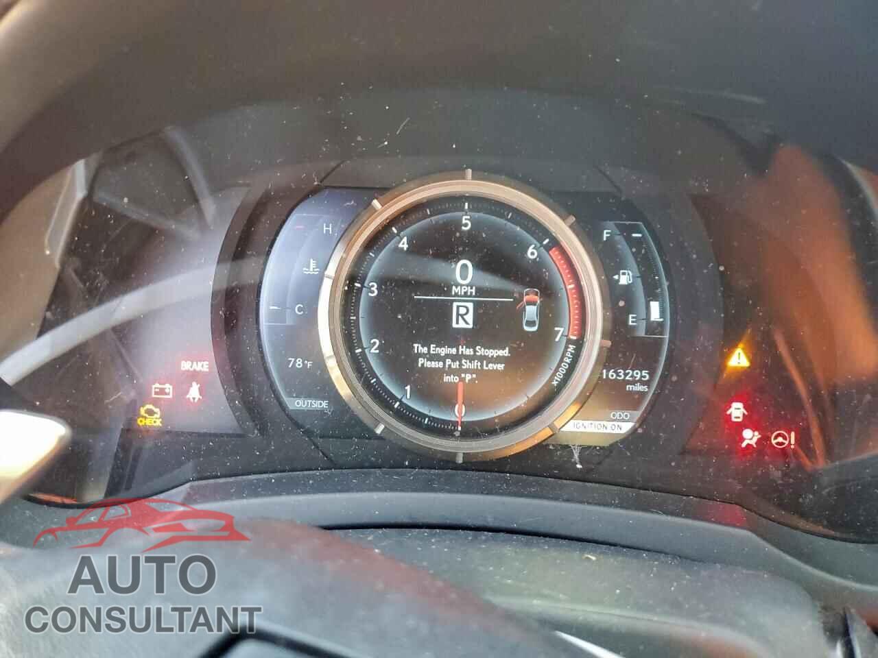 LEXUS IS 2016 - JTHBA1D22G5004358