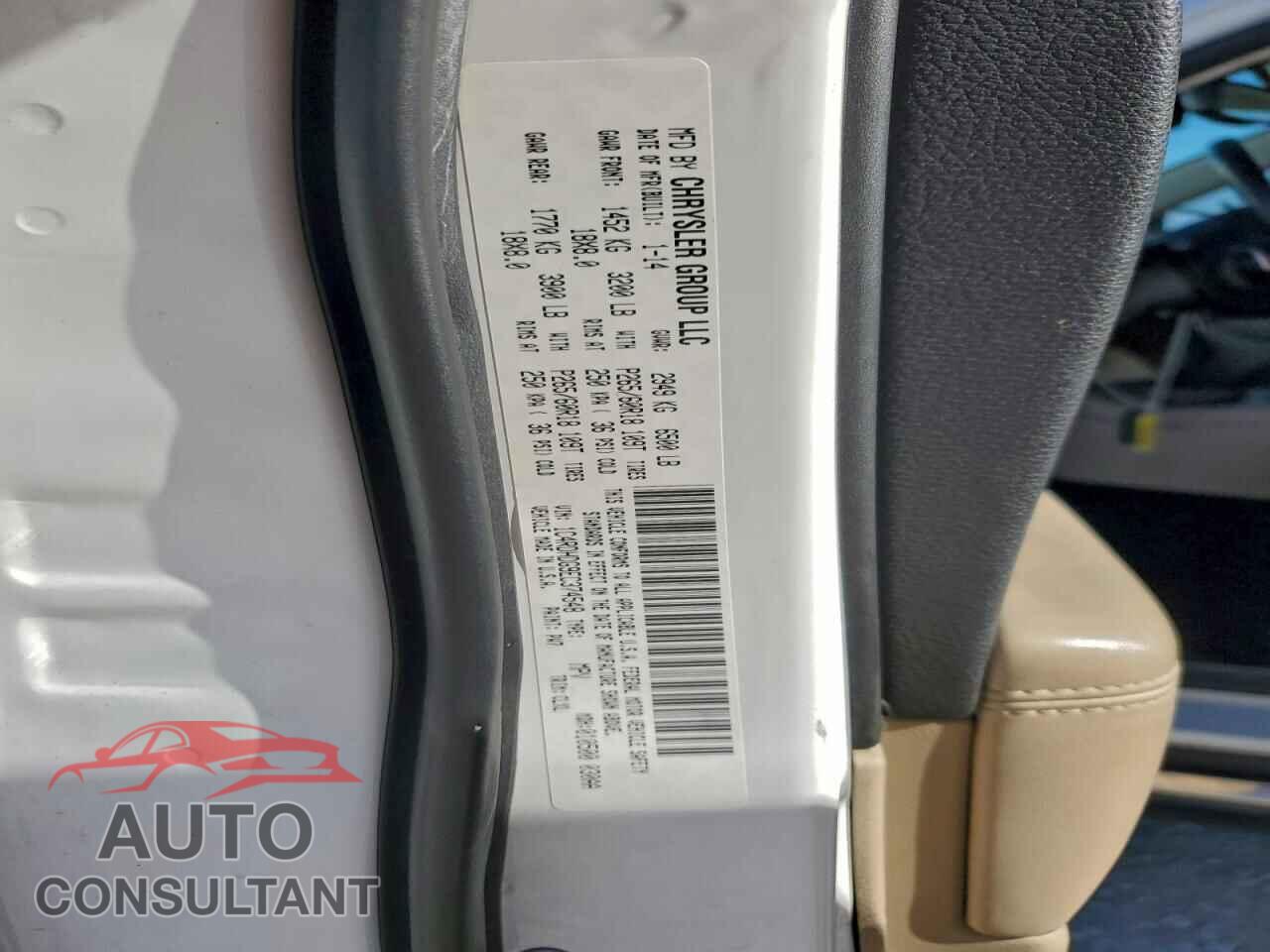 DODGE DURANGO 2014 - 1C4RDHDG9EC374548