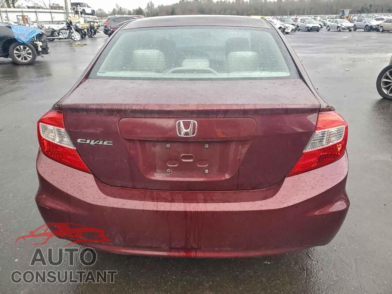 HONDA CIVIC 2012 - 2HGFB2F5XCH582709