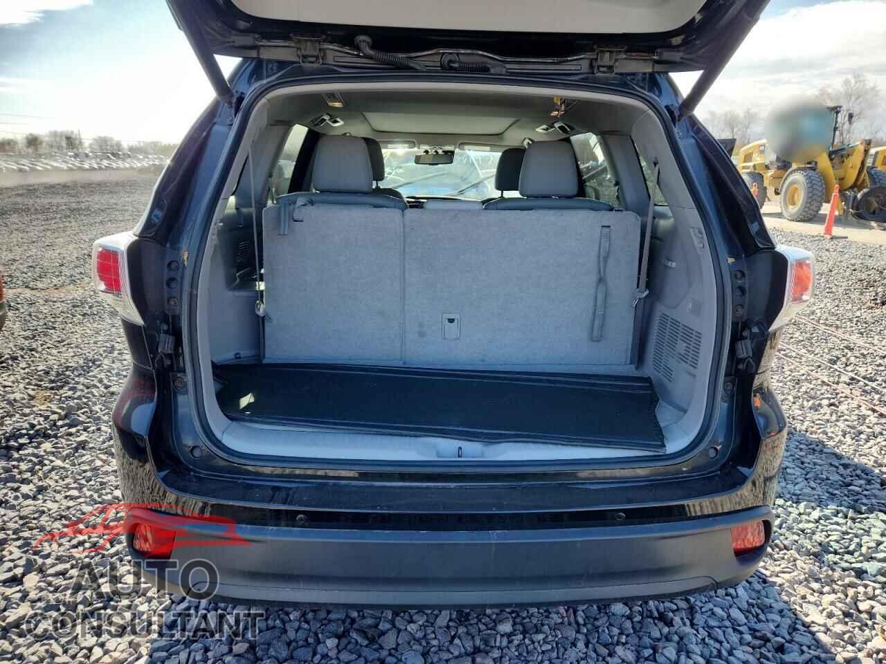 TOYOTA HIGHLANDER 2014 - 5TDDKRFH2ES012300