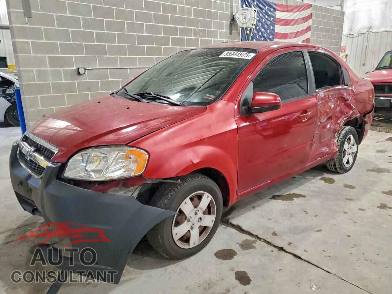 CHEVROLET AVEO 2010 - KL1TD5DE2AB107245