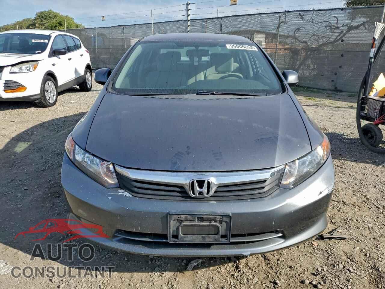 HONDA CIVIC 2012 - 19XFB2F57CE361837