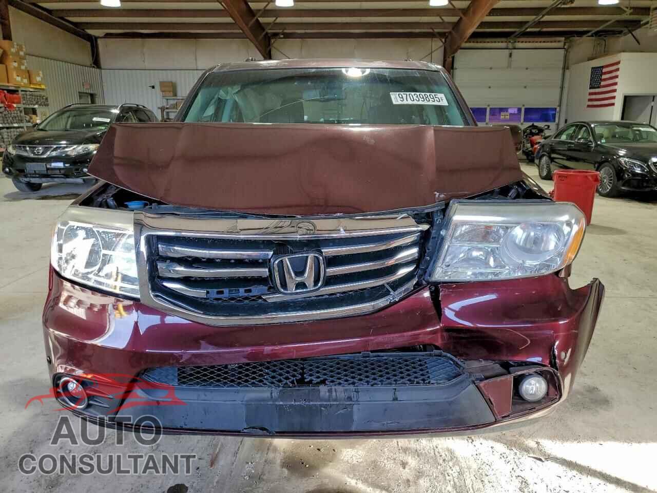 HONDA PILOT 2013 - 5FNYF4H94DB079157