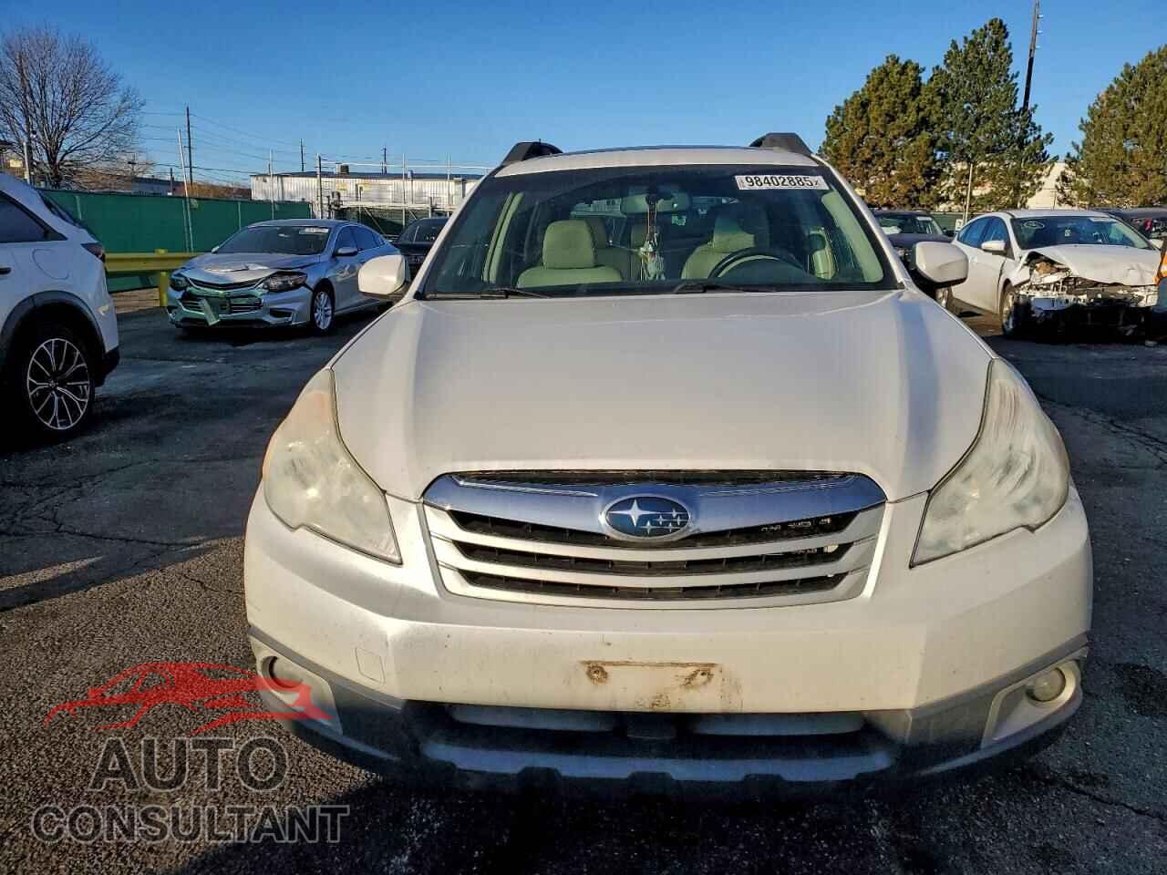SUBARU OUTBACK 2011 - 4S4BRDHC7B2439980