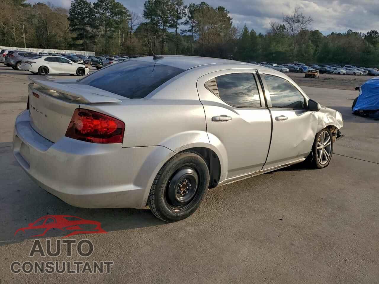 DODGE AVENGER 2012 - 1C3CDZEG3CN122875