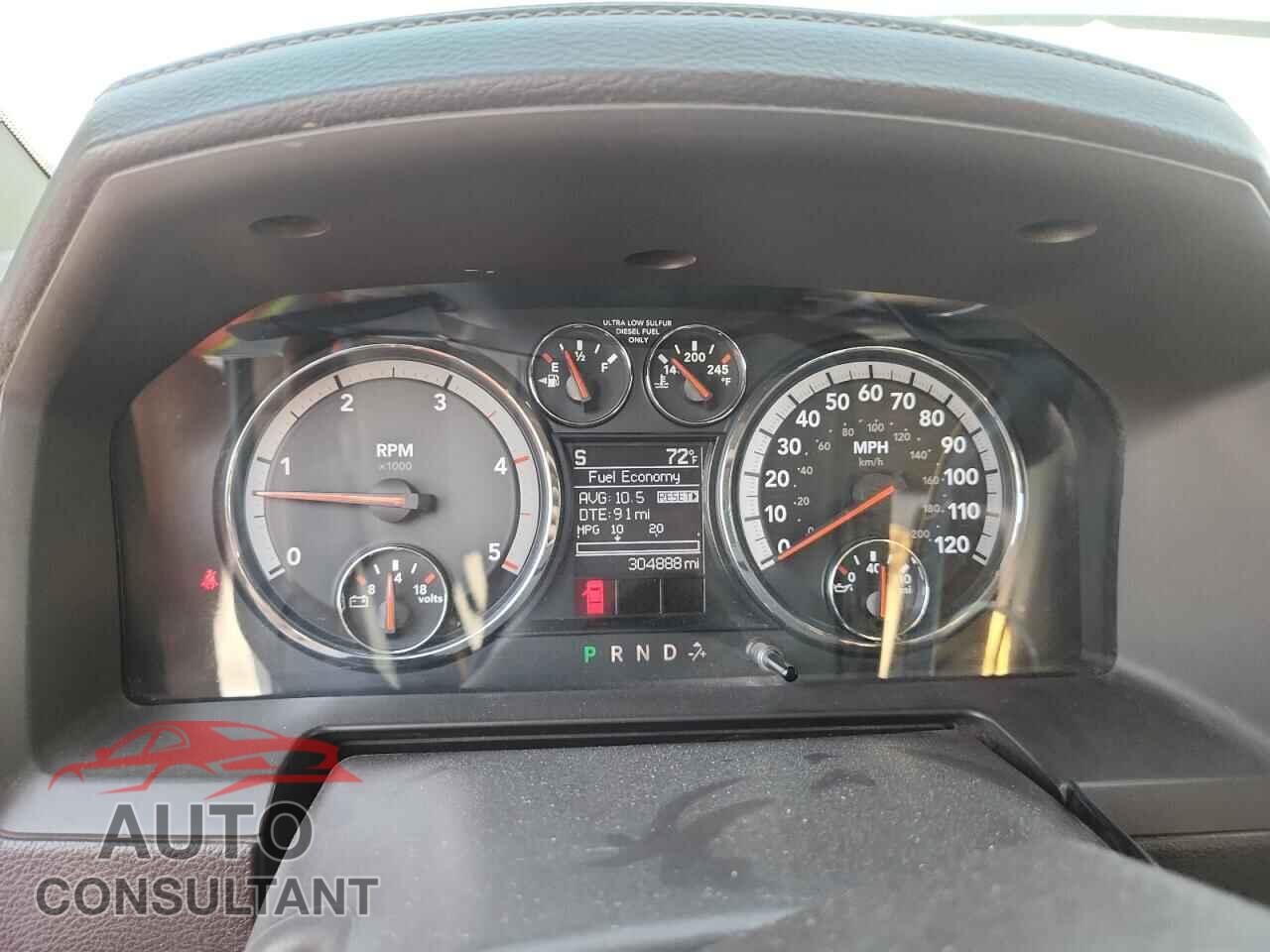 DODGE RAM 2500 2012 - 3C6UD5FL6CG221808