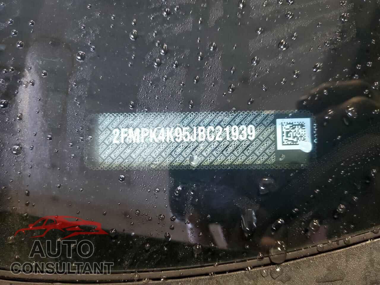 FORD EDGE 2018 - 2FMPK4K95JBC21939