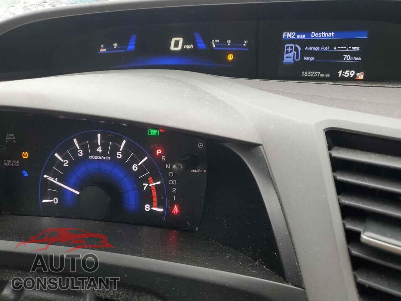 HONDA CIVIC 2012 - 19XFB2F56CE063974