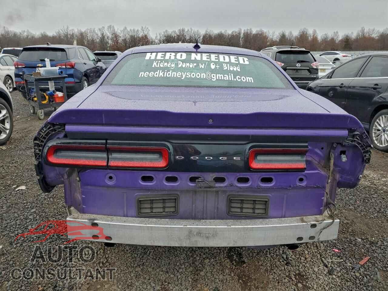 DODGE CHALLENGER 2016 - 2C3CDZAG6GH158631