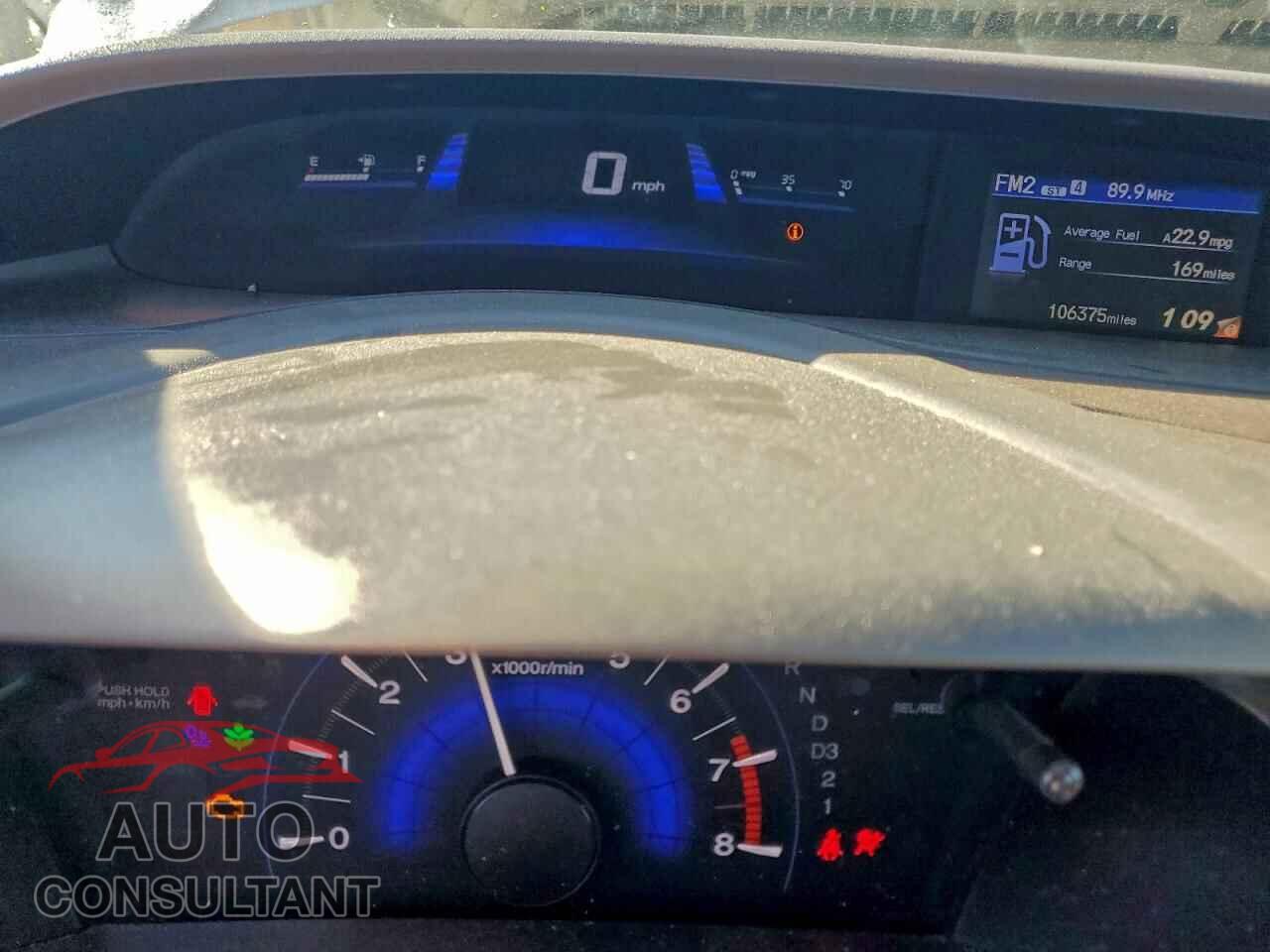 HONDA CIVIC 2012 - 19XFB2F50CE311698