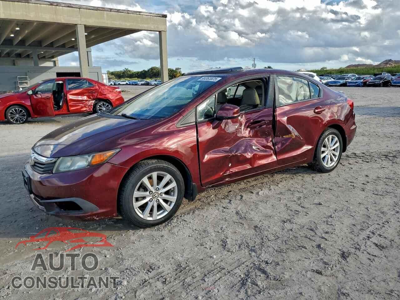 HONDA CIVIC 2012 - 19XFB2F98CE348324