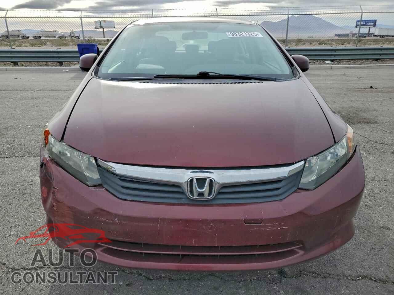 HONDA CIVIC 2012 - 19XFB2F56CE033499