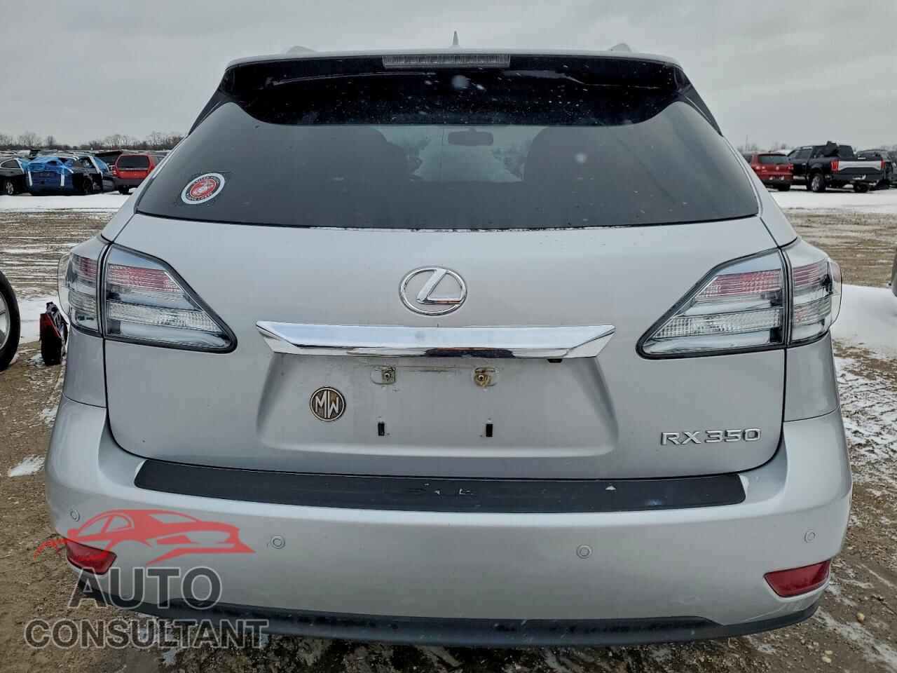 LEXUS RX350 2012 - 2T2BK1BA0CC145348