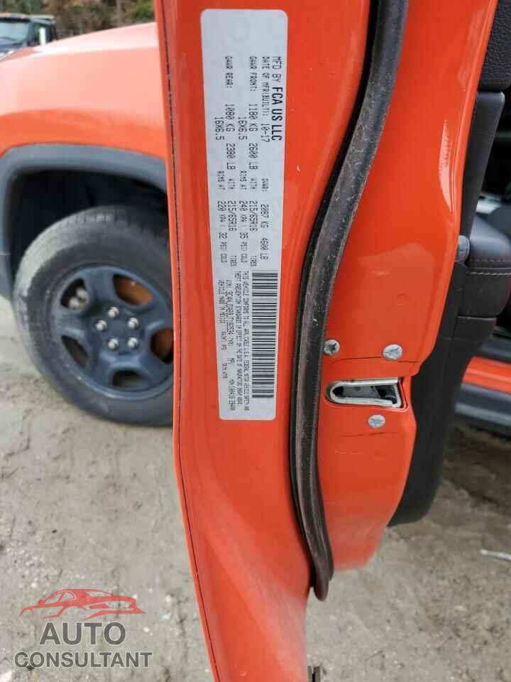 JEEP COMPASS 2018 - 3C4NJDAB9JT192534