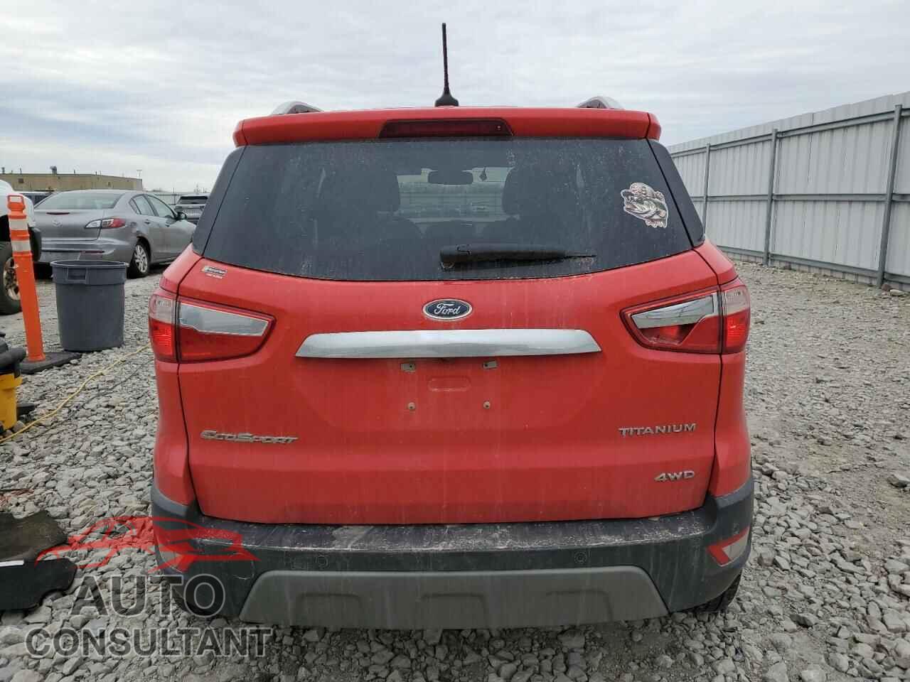 FORD ECOSPORT 2020 - MAJ6S3KL9LC350121