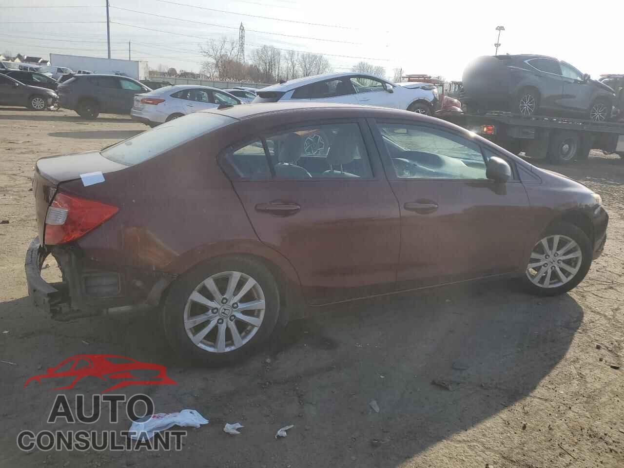 HONDA CIVIC 2012 - 2HGFB2F84CH537467
