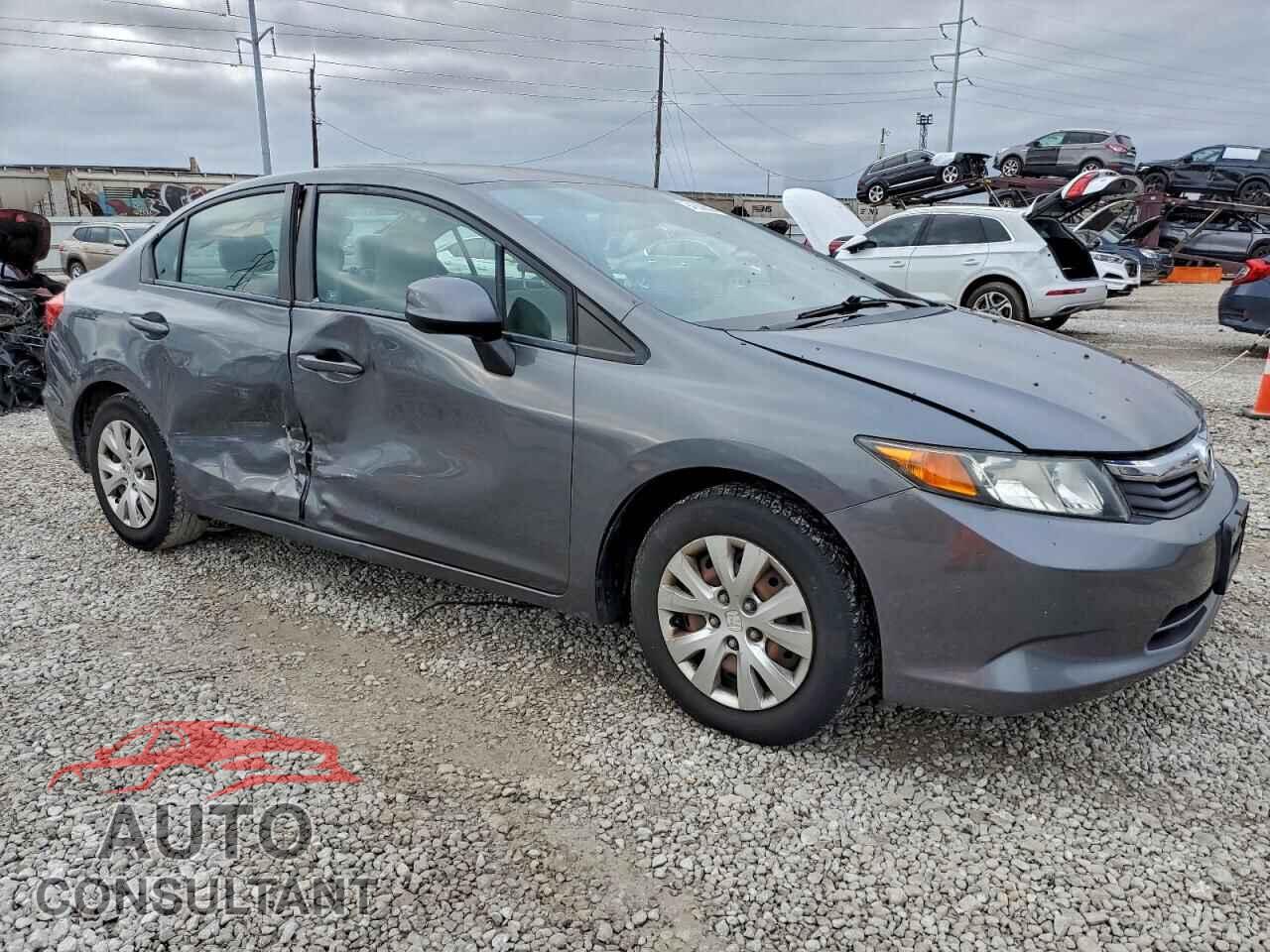 HONDA CIVIC 2012 - 19XFB2F55CE067627