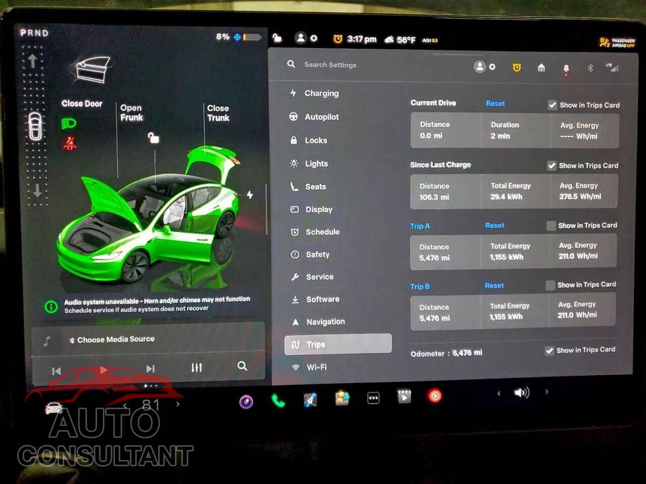 TESLA MODEL 3 2025 - 5YJ3E1EA5SF068272