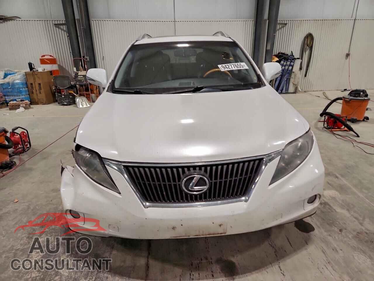 LEXUS RX350 2011 - 2T2BK1BA0BC101171
