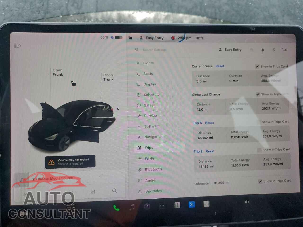 TESLA MODEL 3 2019 - 5YJ3E1EA8KF394969