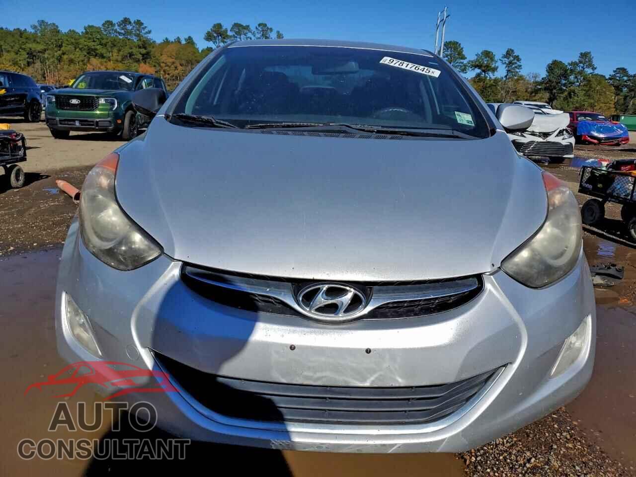 HYUNDAI ELANTRA 2012 - KMHDH4AE4CU258395