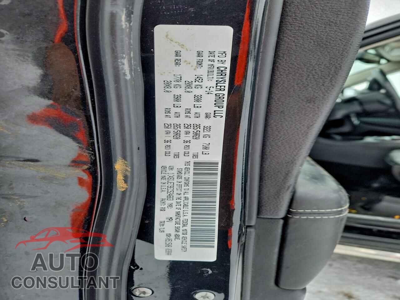 DODGE DURANGO 2014 - 1C4SDJET9EC524663